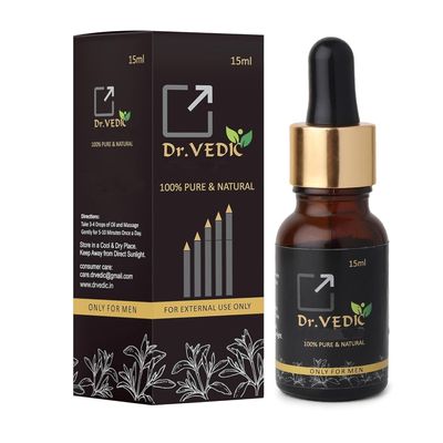100% Natural Lift Up Oil for Men - Pack of 1 Lift Up Oil 15ml