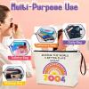 21st Birthday Gifts for Her Funny 2004 Themed Makeup Bags for Teenage Girls Stuff, Girls, Friends, Daughter, Cosmetic Bag Travel Pouch 21-Year-Old Birthday Decorations view 3