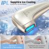 Painless IPL Laser Hair Removal for Women & Men, 39F Sapphire Ice Cooling Technology, At-Home Laser Hair Removal Device for Face, Armpits, Legs, Bikini & Whole Body, Long-Lasting Results view 2