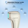 Painless IPL Laser Hair Removal for Women & Men, 39F Sapphire Ice Cooling Technology, At-Home Laser Hair Removal Device for Face, Armpits, Legs, Bikini & Whole Body, Long-Lasting Results view 4