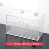 5sssallefaa Makeup Organizer - Acrylic case with Drawer, jewelery Storage Container, Jewelry Container, Space-Saving, Ideal for Lipsticks, Liners, Brushes view 2