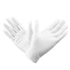 Angoily 10 Pack White Satin Gloves Lace Communion Gloves Moisturizing Protective for Women view 1