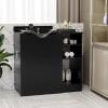 OmySalon Shampoo Bowl with Cabinet, Portable Salon Hair Washing Station with Adjustable Shelf, UPC Certified Faucet, Freestanding Backwash Sink for Barber, Beauty Salon, Spa view 2