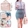 5sssallefaa Make Up Bag Creative Cosmetic Bag Cute Toiletry Bag Ladies Portable Cosmetic Bag Storage Toiletry Set Travel Storage Bag Perfume Organizer(B) () view 3