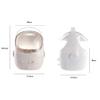 5sssallefaa Make Up Bag Fashion Creative Portable Multifunctional Cosmetic Box Makeup Storage Box Women's Cosmetic Box Jewelry Box Perfume Organizer(A,Medium) (A Medium) view 2
