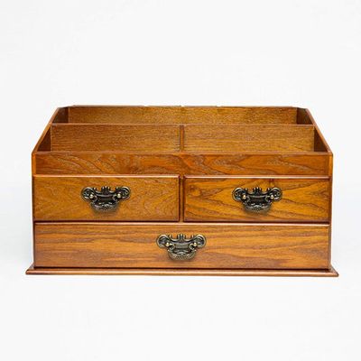 5sssallefaa Oil Storage Box  30 Slots for 5ml, 10ml and 15ml Bottles Wooden Organizer with Carry Handle  Includes Free Accessories Habom (Dark Brown)