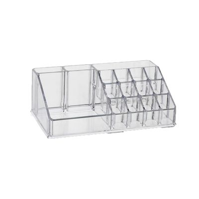 5sssallefaa Acrylic Makeup Organizer Transparent Beauty Storage Boxes Lipstick Holder Jewelry Box Display Stand for Cosmetics (Color : A)