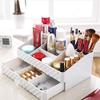 5sssallefaa White Beauty Multifunction Makeup Jewelry Organizer Cosmetic Accessories Cosmetic Storage Box - 11.8 X 7.5 X 4.7 Inches Fengong view 2