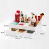 5sssallefaa White Beauty Multifunction Makeup Jewelry Organizer Cosmetic Accessories Cosmetic Storage Box - 11.8 X 7.5 X 4.7 Inches Fengong view 3