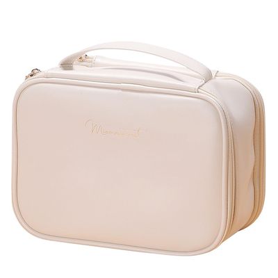 5sssallefaa Lar ity Makeup Bags Travel Cosmetic Bag Double Layer Multifunctional er Organizer Portable Jewelry Stora Bag Waterproof Travel ry Bag