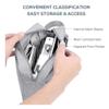 5sssallefaa Make Up Bag Multifunctional Travel Cosmetic Storage Bag Portable Cosmetic Bag Portable Large Capacity Men's Toiletry Bag Perfume Organizer(B) () view 3