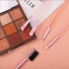 7-Piece Face Makeup Brush Set, Powder Eyeshadow Brush Soft Synthetic Bristles for Face & Eye Makeup with 2 Sponges (Pink) view 3