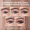 5 Colors Matte Eyeshadow Makeup Palette,Nude Pink Light Dark Brown Natural Neutral Eye Shadow Palette,Long Lasting Waterproof Naturing-Looking Women Girls Eye Shadow view 4
