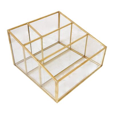 5sssallefaa Portable Transparent Makeup Organizer Acrylic Storage Box for Cosmetic Makeup Storage Drawers (Color : 1)