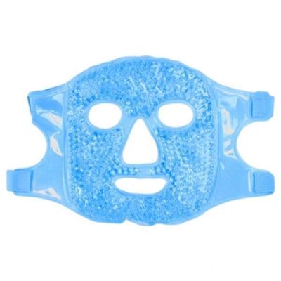 OIIBWQ 2xFace Hot Cold Facial Eye Gel Ice Wrap Freezable Blue