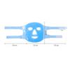 OIIBWQ 2xFace Hot Cold Facial Eye Gel Ice Wrap Freezable Blue view 3