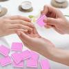 50Pcs Pink Sponge Nail Buffers,100/180 Grit Mini Nail Files,Mini Buffer Block Nail File for Acrylic & Natural Nails,Double-Sided Buffing Blocks for Manicure & Pedicure, Salon & Home Use view 2