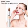Heayzoki 2 in 1 Hair Remover and Eyebrow Trimmer, Eyebrow Trimmer, Rechargeable Eyebrow Hair Remover, Electric Hair Removal Device view 3
