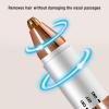 Heayzoki 2 in 1 Hair Remover and Eyebrow Trimmer, Eyebrow Trimmer, Rechargeable Eyebrow Hair Remover, Electric Hair Removal Device view 4