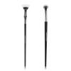 2pcs Multifunctional Folding Angle Scalloped Lash Brush For Women Girls, Compact Home Salon Comb, Separator Eyelash Brush, Angled Fan Shaped Eyelash(Fiber brush) view 1
