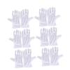 HYTROVE 12pairs Moisturizing Etiquette Gloves Elastic Polyester Protective Barrier for Jewelry Inspection Gardening and Manual Work Comfortable Easy to view 1