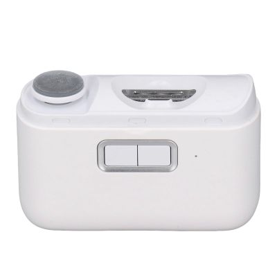 2 in 1 Electric Nail Clipper - Fast Polishing Automatic Fingernail File Machine for Adults & Children