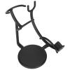 Brrnoo Safety Shaving Brush Stand, Curved Design Holds Brush & Stand, Iron Alloy Bathroom Organizer for Toiletry Storage, Anti-Slip Heavy Duty Metal Caddy for Accessories view 2