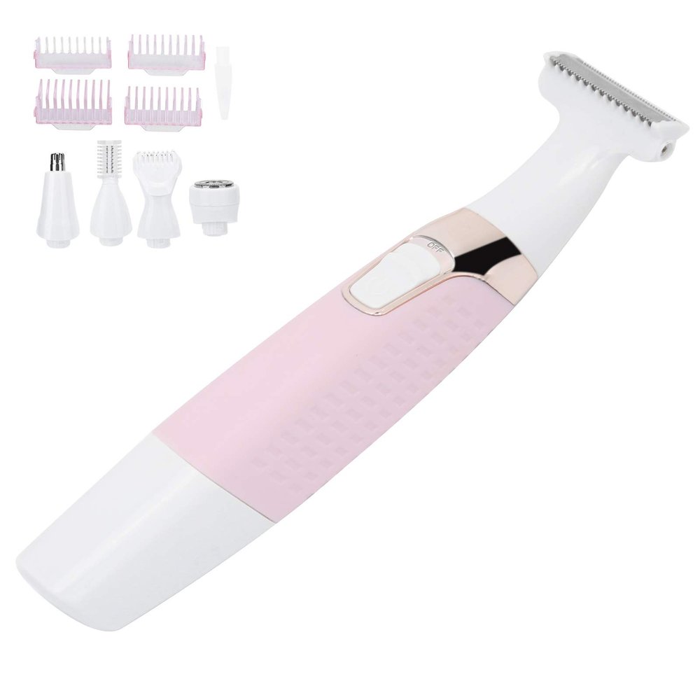 Epilators Hair Removal for Women, Hair Removal Device with Multiple Attachments 5-in-1 USB Rechargeable Electric Body Depilator for Full Body and Hair Removal