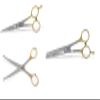 Grooming Shears Ultra Gold Dubl Duck Super Sharp Serrated Edge Scissors Barber Stylist Groom (6.5 inch 46 Tooth Thinner) view 4
