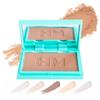 Travel Size Mini Pressed Powder - Haute Minute Makeup Complexion Perfection Mini Powder - Perfect For Travel or Your Purse! (Neutral Tan) view 1