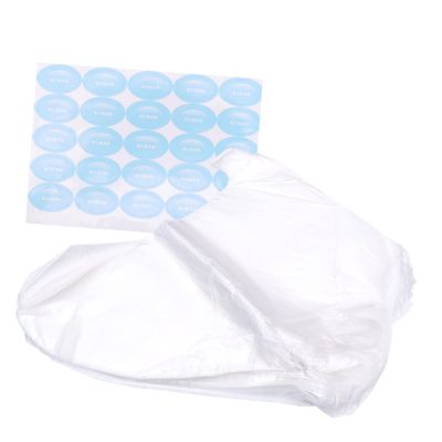 FRCOLOR 200pcs Disposable Foot Covers Fixed Stickers Pedicure Spa Gloves Kit for Foot Care and