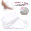 FRCOLOR 200pcs Disposable Foot Covers Fixed Stickers Pedicure Spa Gloves Kit for Foot Care and view 3