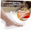 FRCOLOR 200pcs Disposable Foot Covers Fixed Stickers Pedicure Spa Gloves Kit for Foot Care and view 4