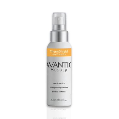 Avantic Beauty ThermShield Hair Protector  Lightweight Heat Protectant Spray with Amino Acids and UV Protection, Perfect for Sun, Heat, Water, and Active Lifestyles