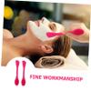 ELAYARD 2pcs Silicone Facial Cleaning Brush Face Brush for Women Skincare Tools Soft Head for Face Masks DIY Masks view 3