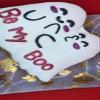 Be My Boo Spooky Ghost Bath Bomb - Luxury Halloween Self-Care Gift, XL Scented Bath Fizzle with White Peach and Hibiscus, Fun Party Favor and Stocking Stuffer view 3
