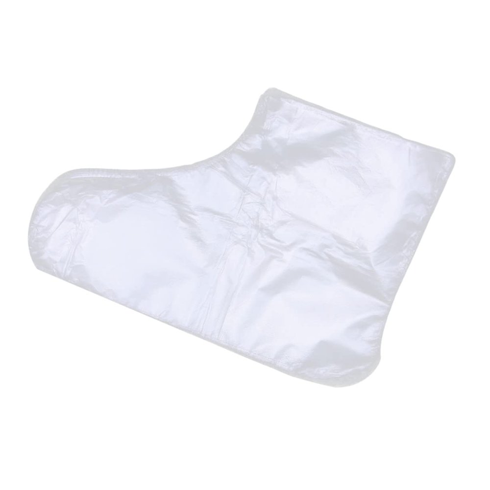 Healeved 500pcs Disposable Foot Cover Film One-Off Foot Sleeves for Safe Pedicure and Indoor Protection