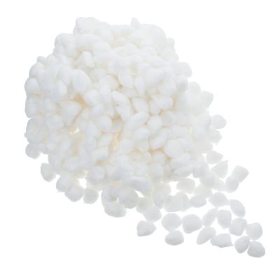 BATHVEVE 400pcs Skin-Friendly Makeup Cotton Balls Soft Fluffy Cotton Balls for Face