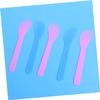 BATHVEVE 100pcs Facial Spoon Mask Mixing Suit Spatula Brush Tool for Beauty Application Plastic Material Random Color view 4