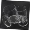 FOYTOKI Acrylic Makeup Cylinder Cotton Swab Organiser Box Makeup Cotton Pad Container Practical Lid Large Capacity Storage Case view 4