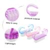 Healvian 6 in 1 Nail Brush Set Multi- Hand Brush for Nail Cleaning Soft Bristles for Women's Nail Care Easy to Hang view 4