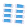 Healvian 10pcs Foot Replacement Roller Heads for Electric Exfoliator Safe Material Ergonomic Design Fit for Skin Surface Sky-Blue Color view 1