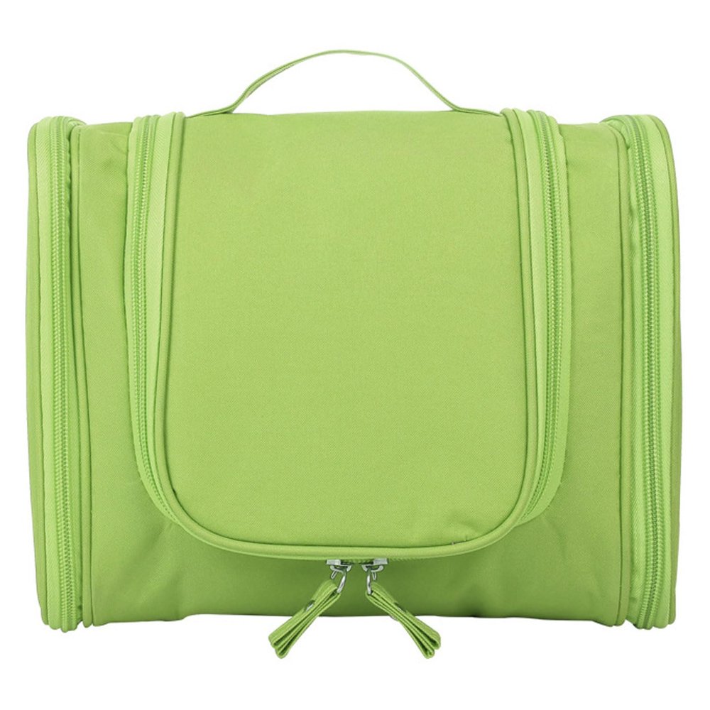 RONSSEN Travel Cosmetic Bag Hook Toiletry Bag Portable Double-open Storage Bag Can Hold Cosmetics Skin Care Products Toiletries Brushes