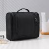 RONSSEN Travel Cosmetic Bag Hook Toiletry Bag Portable Double-open Storage Bag Can Hold Cosmetics Skin Care Products Toiletries Brushes view 3