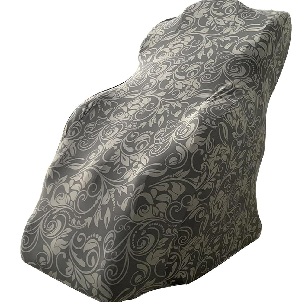 Cgotny Massage Chair Cover,Full Body Shiatsu Massage Chair Cover,Massage Chair Cover Protector,Full Body Zero Gravity Chair Covers,Cover for Massage Chair,Sofa Covers Removable Shield,E,XL