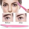 NinthAvenue Basics Eyebrow Razor Set for Women, Dermaplaning Tool, Hair Trimmer and Shaver, 3 Count Chrome Razors view 3