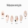 NinthAvenue Basics Eyebrow Razor Set for Women, Dermaplaning Tool, Hair Trimmer and Shaver, 3 Count Chrome Razors view 4