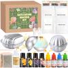 JUYRLE Bath Bomb Making Kit- 23Pcs DIY Bath Bombs for Women, Make Your Own SPA Products, Soap Making Kit with Stainless Steel Molds, Bath Foam, Bath & Bathing Shower Accessories Gifts for Girls Women view 1