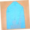 Angoily 3pcs Hair Cutting Salon Cape Protective Shop Coat Isolation Coat Barbers Xl Blue view 3