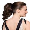 12" Long Stretch Base Ponytail Color R23/101 Platinum Blonde - Hairdo Tru2Life 100% Heat Friendly Synthetic Pull Trough Attachment Full Height Womens Hairpiece Cola de Caballo Hairloss Booklet view 1